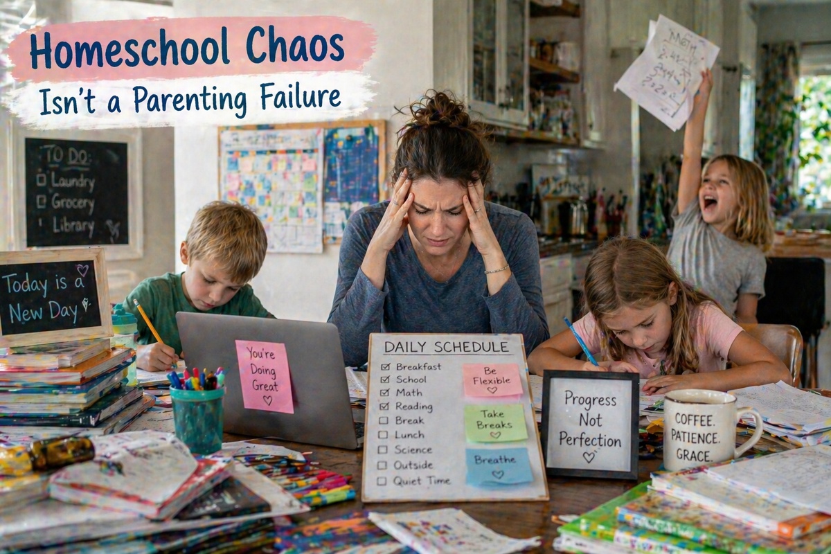 Homeschool Planner for Parents: How to Create a Stress-Free Homeschool System That Actually Works
