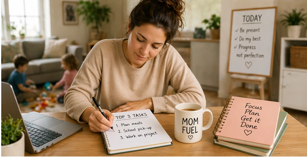 How Busy Moms Can Focus Better and Get More Done