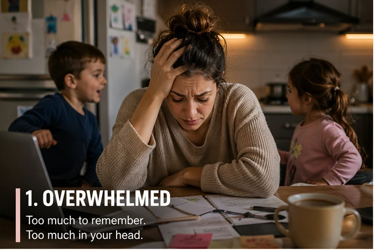 How Moms Can Plan the Week Without Feeling Overwhelmed