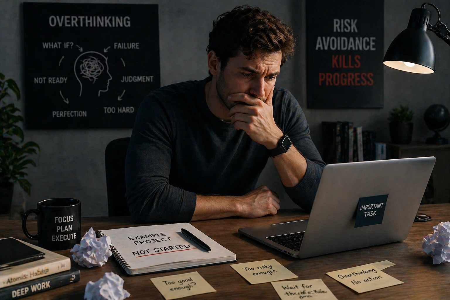 Your Brain Isn’t Lazy — It’s Avoiding Risk