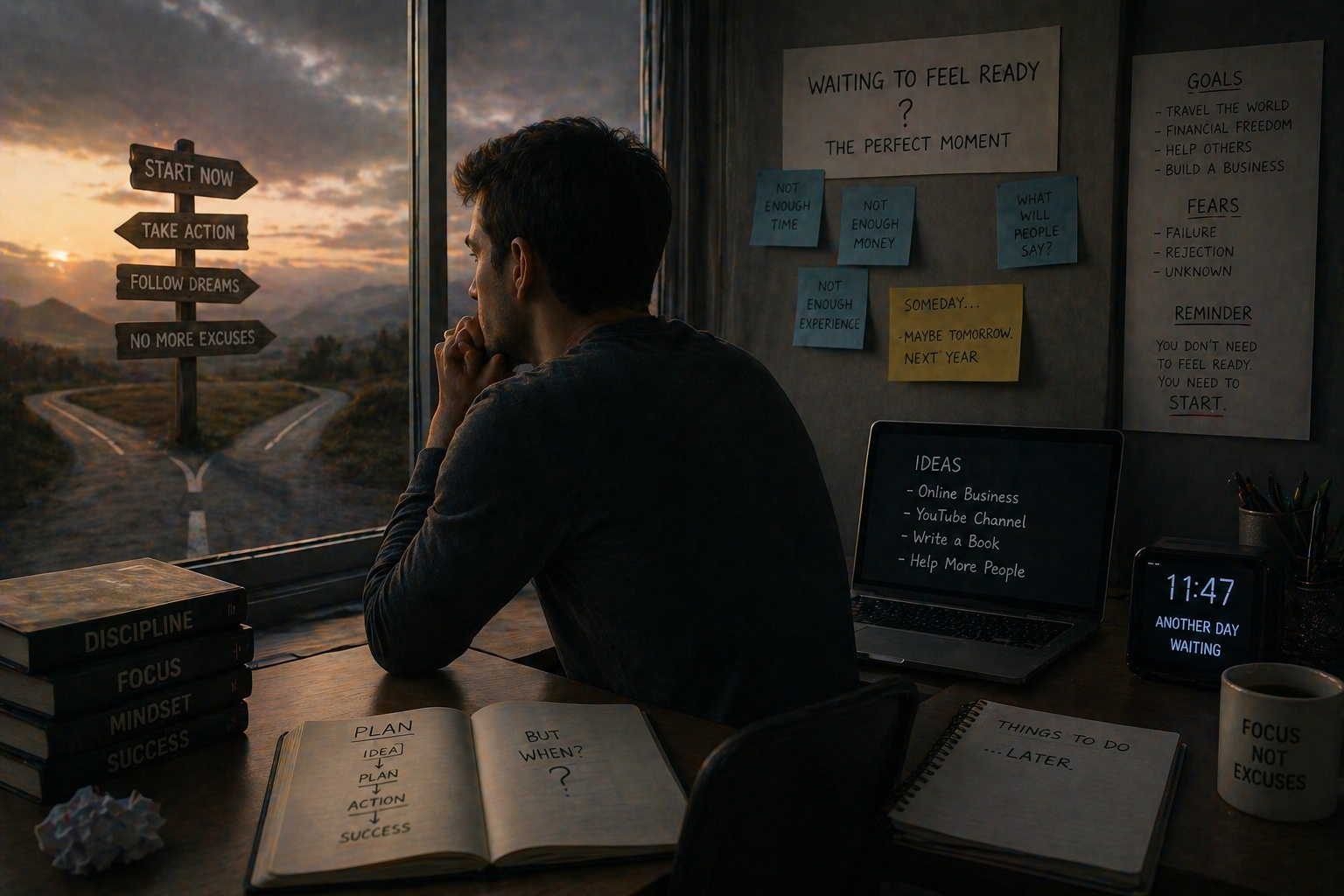 Why You Keep Waiting to Feel Ready (And Stay Stuck for Years)