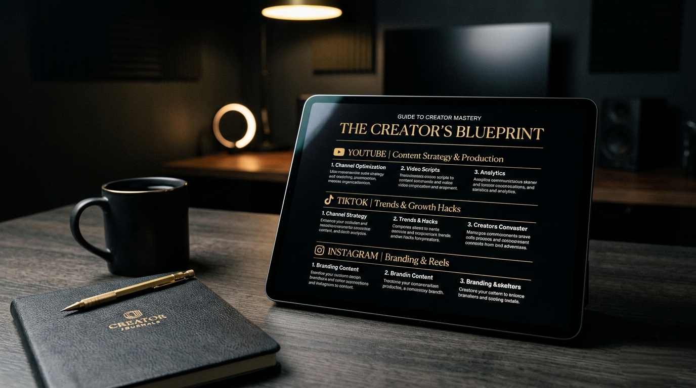 AI Toolkit for Content Creators™ — YouTube, TikTok & Instagram