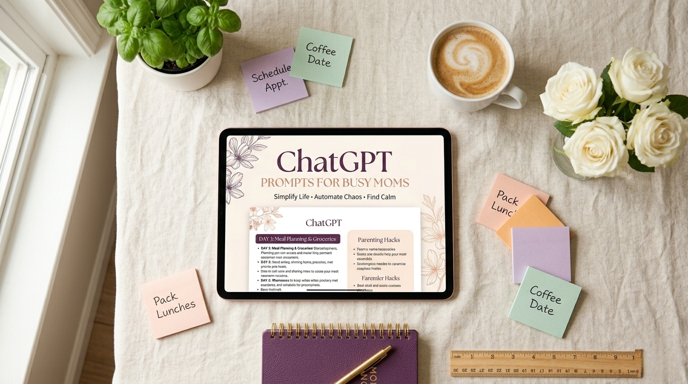 ChatGPT Prompts for Busy Moms™ — 200 AI Prompts