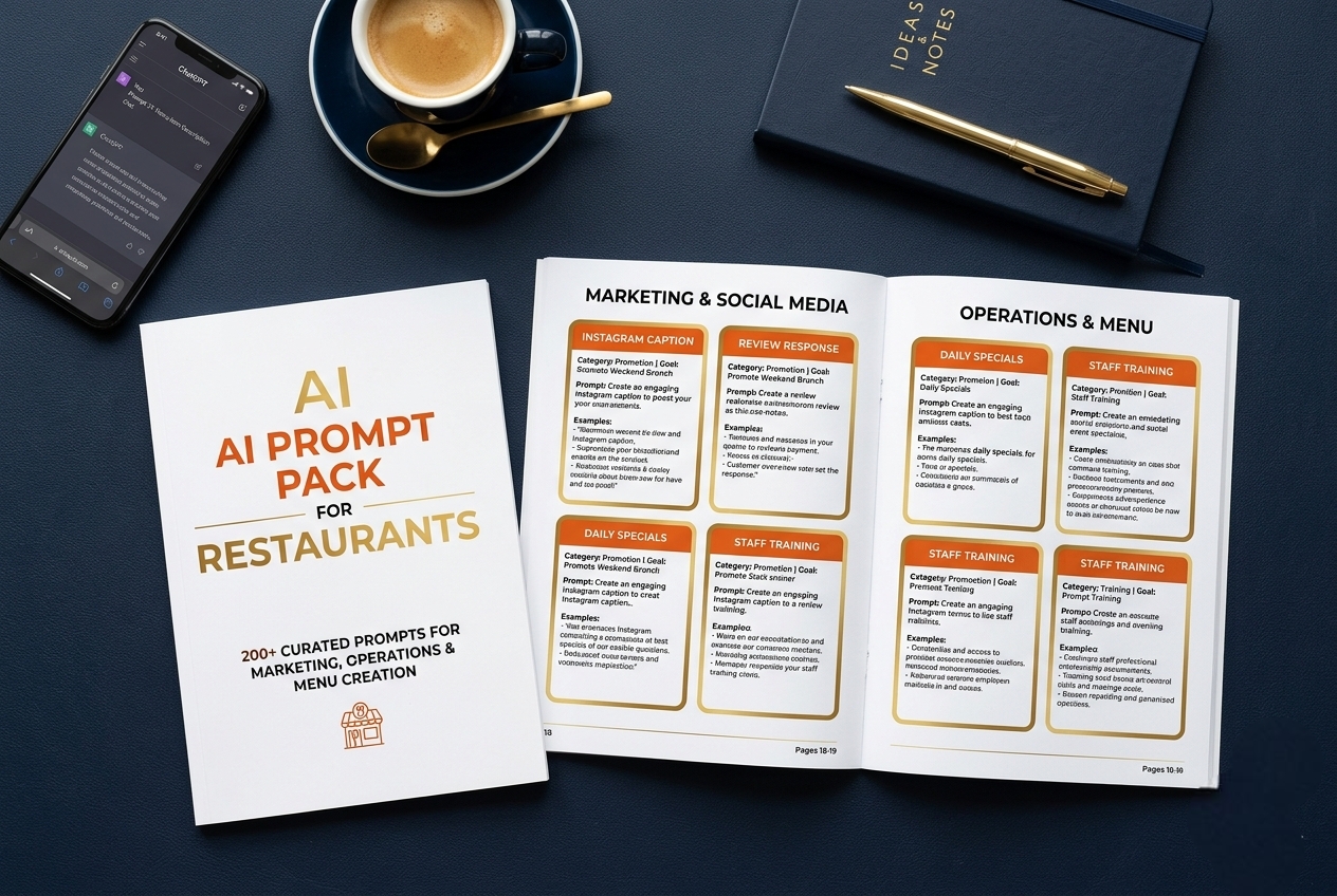 RestaurantAI™ — 150 Marketing Prompts